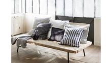 Plaids et coussins, Linge Particulier