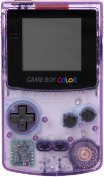 Game Boy Color Purple