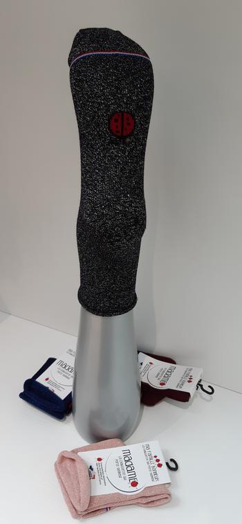 CHAUSSETTES COTON LUREX 19€