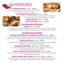 Tarifs Institut Beauté Glamour