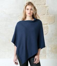 Poncho en cachemire