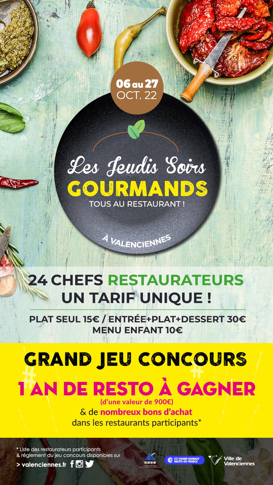 Les Jeudis Gourmands à Valenciennes | L'UN DES SENS