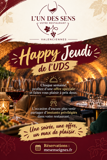 L'UN DES SENS - Restaurant à Valenciennes