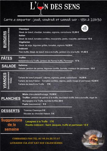 L'UN DES SENS - Restaurant à Valenciennes