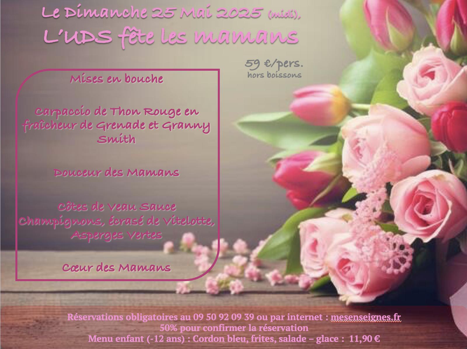 L'UDS fête les mamans le Dimanche 25 mai