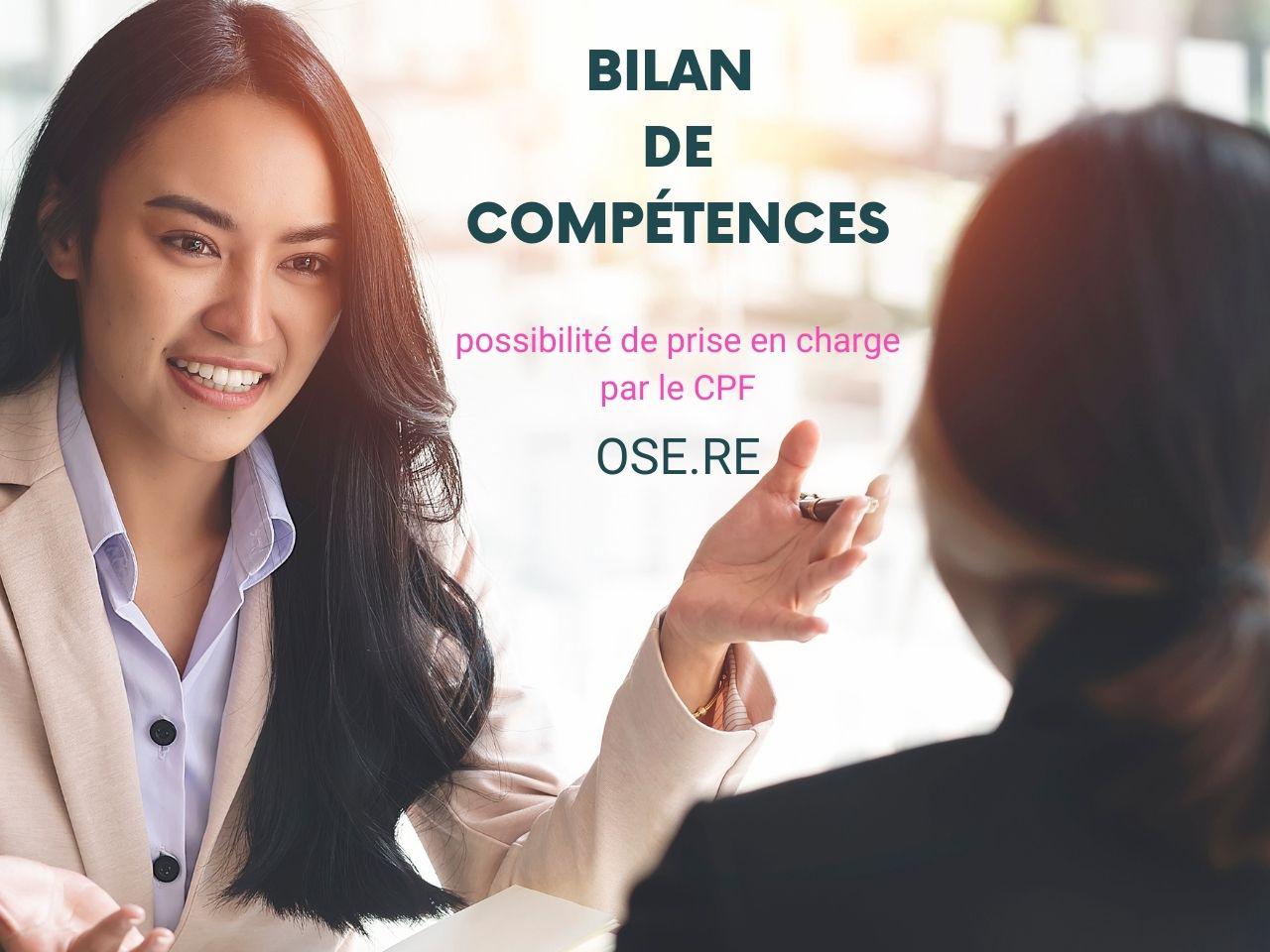 Bilan de compétences gratuit - Ile de la Réunion (974)