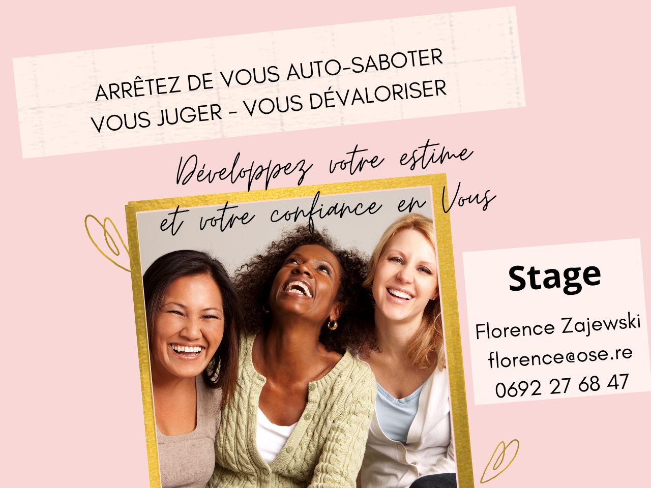 C'est décidé, je me fais aider pour booster mons estime et ma confiance en soi !