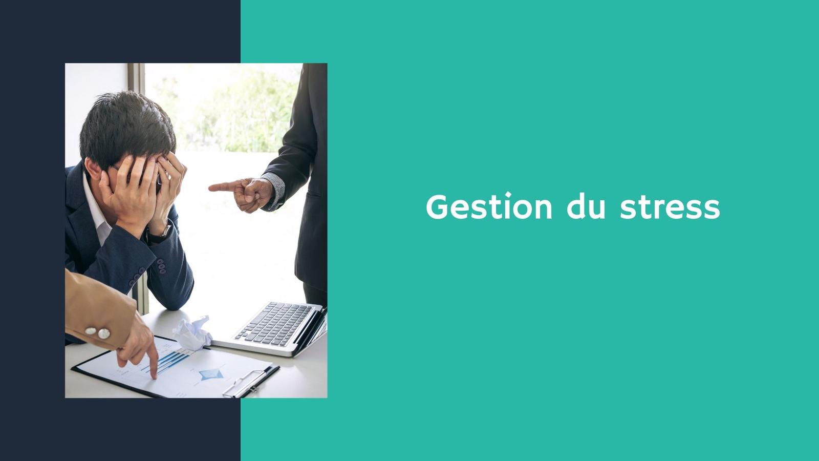 Formation Gestion du stress
