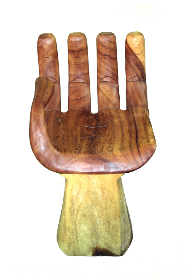 Tabouret en forme de main à SaintPierre LA KAZ D'AILLEURS 974 La Réunion Tabouret en forme de main à SaintPierre LA KAZ D'AILLEURS 974 La Réunion