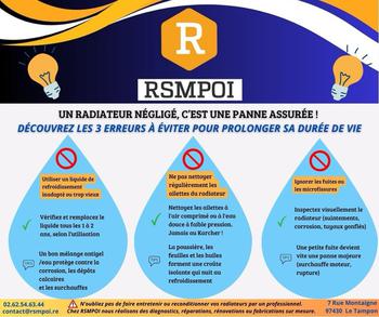 RSMPOI - Radiateuriste à Le Tampon