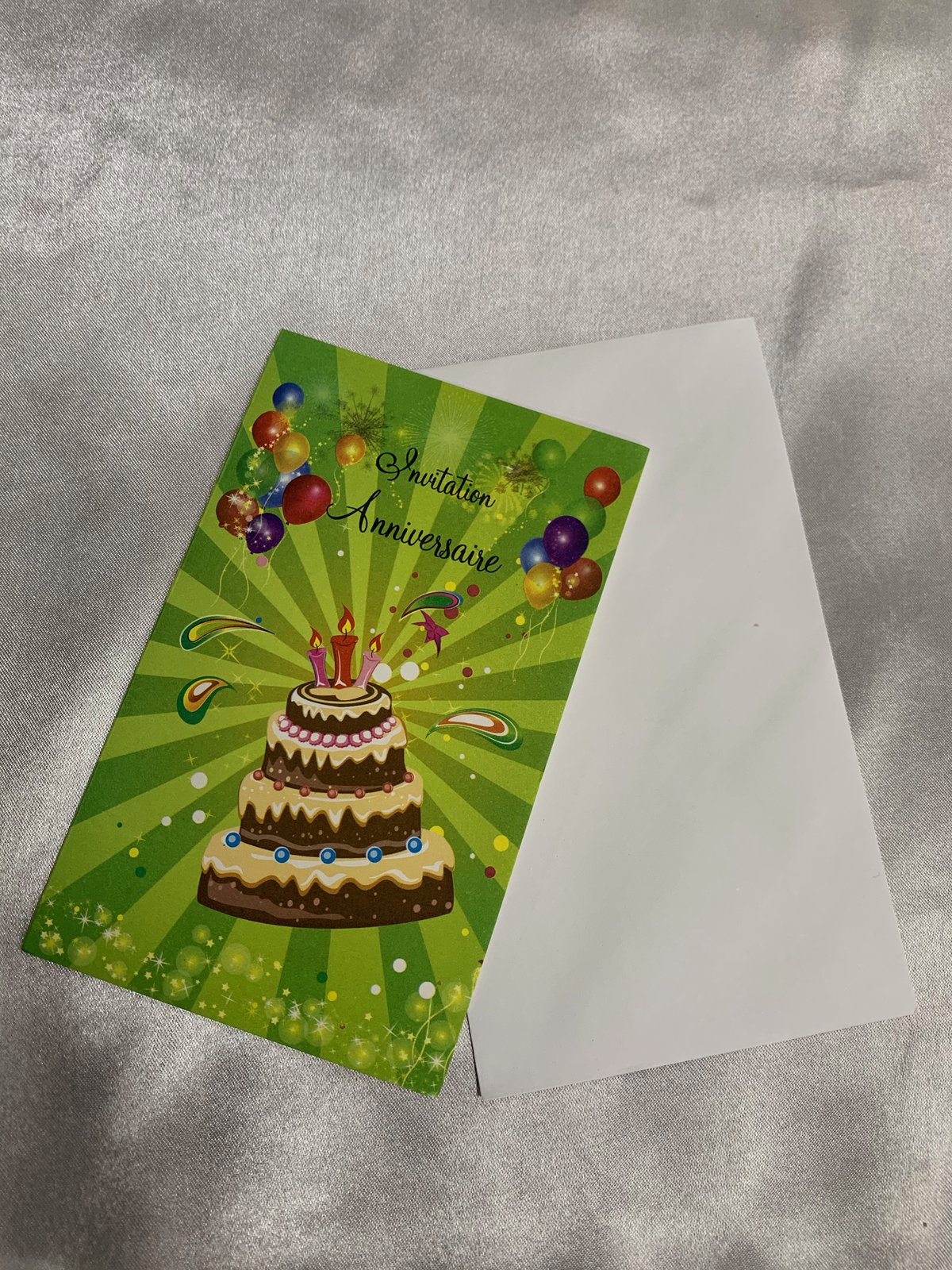 Carte D Invitation Anniversaire A Saint Andre Kdeco 974 La Reunion