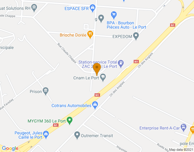 Plan pour situer KALICO SYSTEM à Le Port