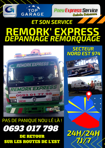 Pneu Express Service - Dépannage Remorquage Est 974 Réunion