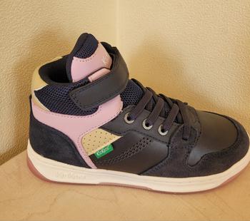 Kickers Mixte Enfant Kick92 Basket - Chaussures Enfant Confortables Et Stylées