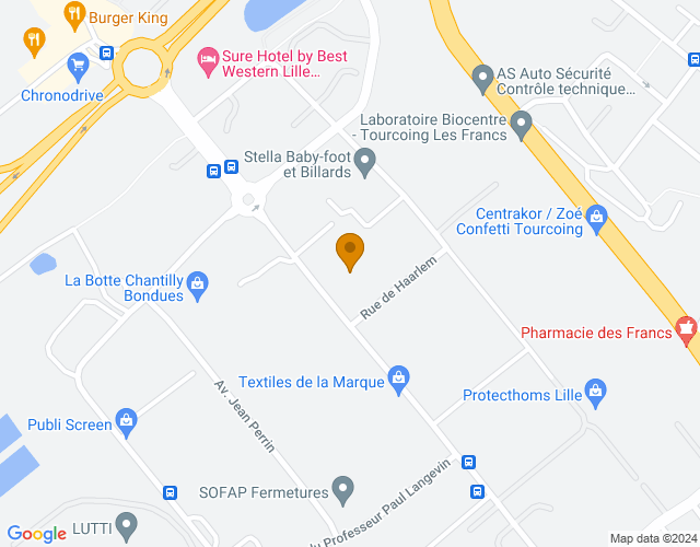 Plan pour situer PdeuxA à Tourcoing