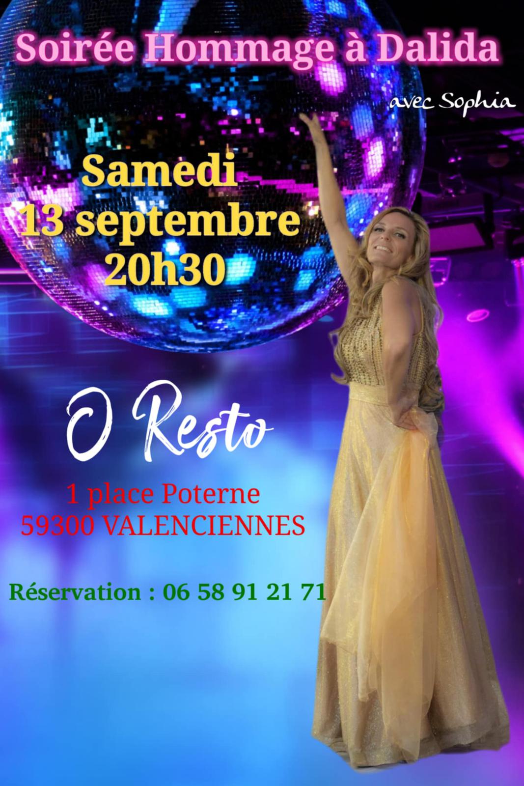 Soirée hommage à Dalida